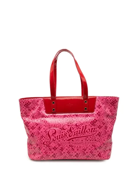 Louis Vuitton Pre-Owned 2010 Takashi Murakami Coated Canvas Cosmic Blossom PM tote bag Pink TUYWAF23DXYRB9YV