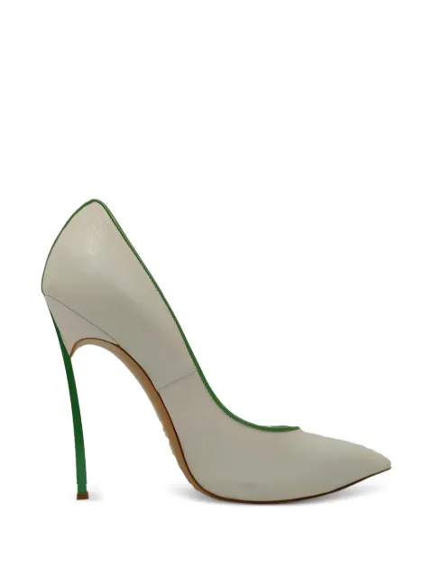 Casadei Vintage Blade piping pumps Neutrals RFCPUGBSH743713W