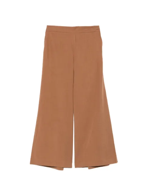 Marc O'Polo elasticated-waistband palazzo pants Brown 5000014491