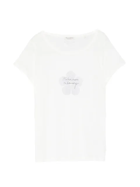 Marc O'Polo graphic-print T-shirt White 5000013309