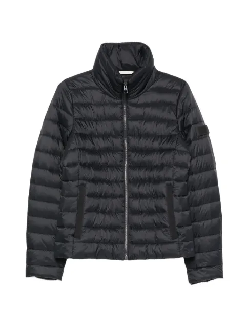 Marc O'Polo quilted-finish funnel-neck jacket Blue 600085170359