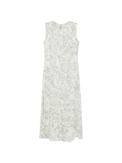 Marc O'Polo floral-print sleeveless midi dress Green 5000013412