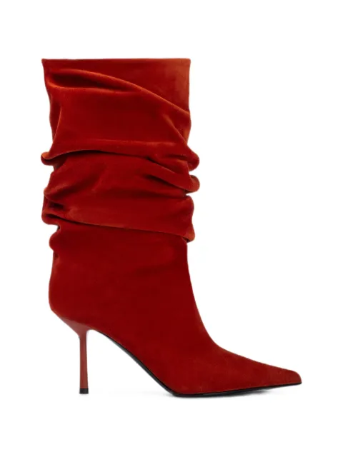 Le Silla Bella slouchy ankle boots Orange 4184E080BXPPVEP