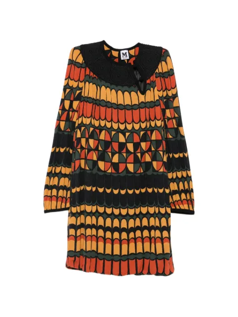 Missoni Pre-Owned 2000 geometric-print mini dress Black MI280BNS