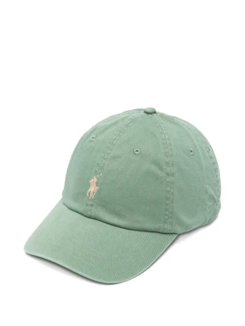 Polo Ralph Lauren embroidered-logo baseball cap Green 710667709157