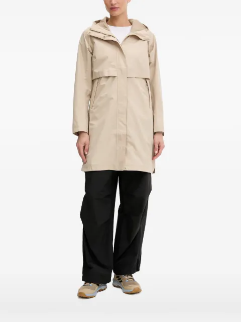 Helly Hansen Sienna hooded storm-flap coat Neutrals 54632