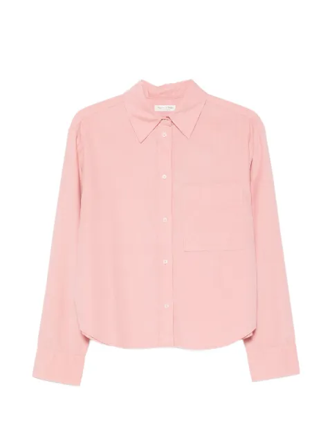 Marc O'Polo corduroy chest-pocket shirt Pink 600088242171