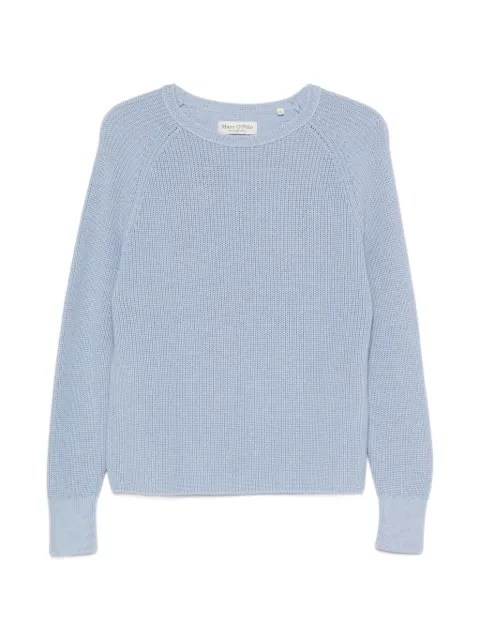 Marc O'Polo raglan-sleeve ribbed-knit knit Blue 600605960109