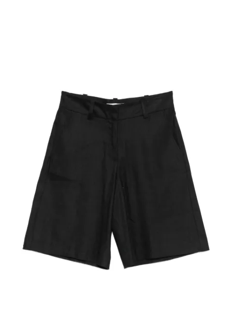 Marc O'Polo belt-loops knee-length shorts Black 5000014045