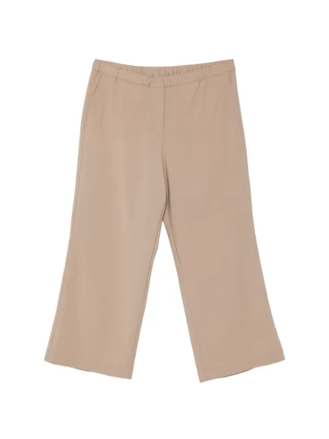 Marc O'Polo elasticated-waist wide-leg trousers Brown 5000013143