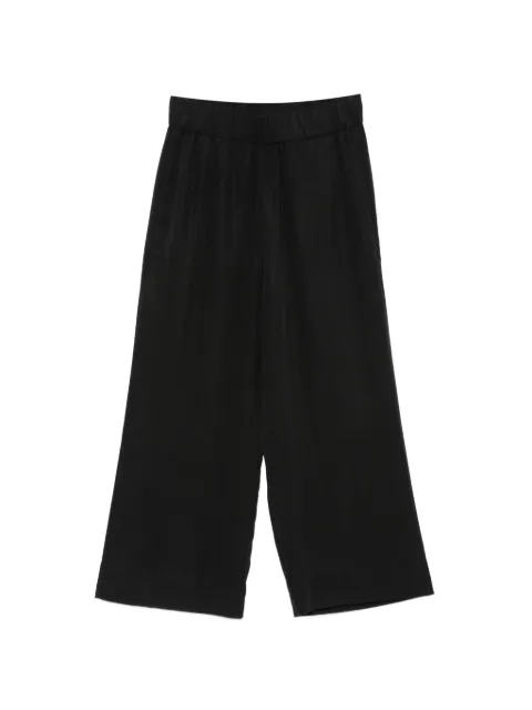 Marc O'Polo elasticated-waistband palazzo pants Black 5000008151