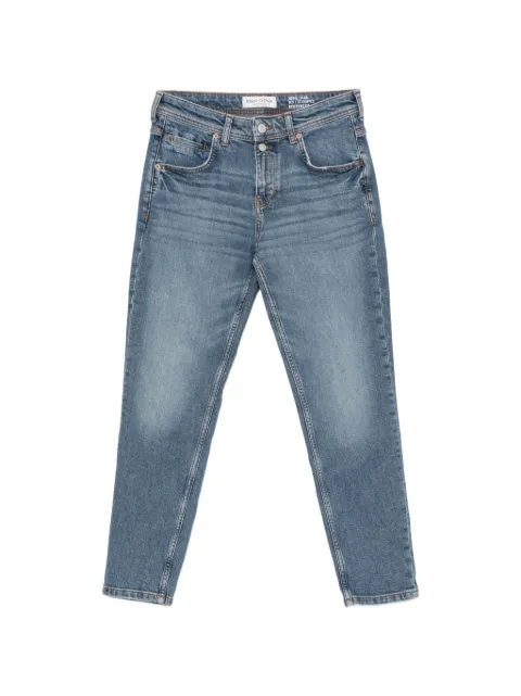 Marc O'Polo Theda cropped boyfriend-fit jeans Blue 5000013127