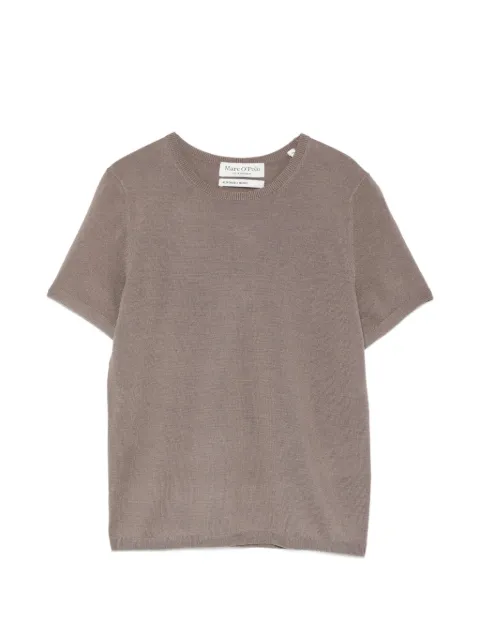 Marc O'Polo short-sleeve top Brown 5000013037