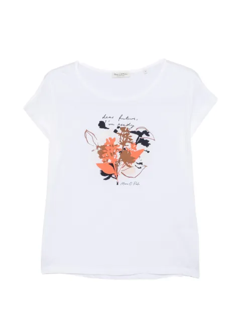 Marc O'Polo floral-print T-shirt White 5000014096