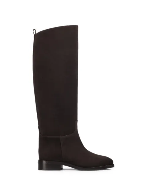 Le Silla Charlotte suede knee-high boots Brown 7153G030MCPPVEL