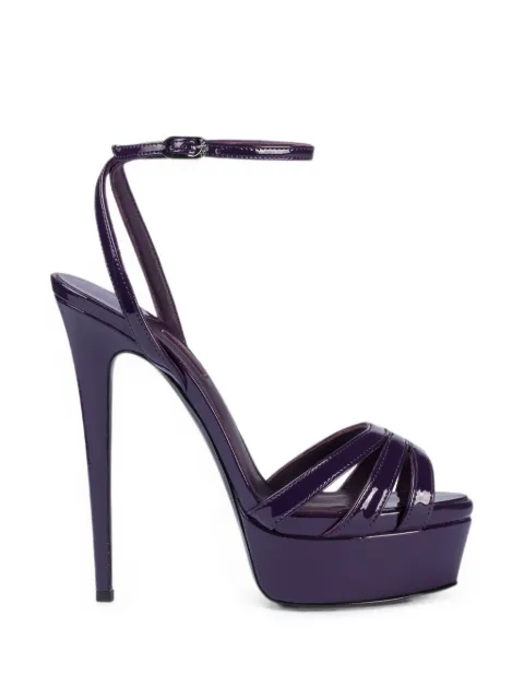 Le Silla Lola platform sandals Purple 5715Q100R1PPGSL