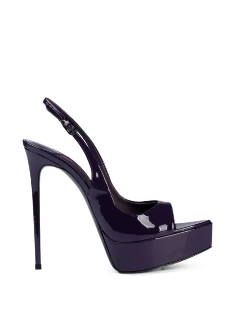 Le Silla Uma slingback pumps Purple 2898F100RCPPGSL