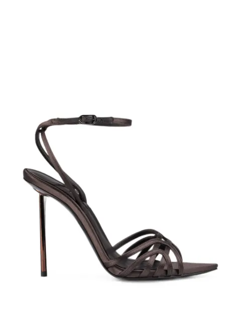 Le Silla Bella caged sandals Brown 6642A100G7PPSME