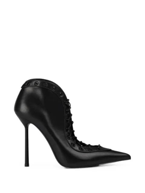 Le Silla Colette lace-up ankle boots Black 4149G100BXPPNEM