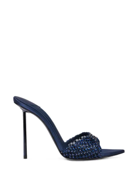 Le Silla Gilda crystal-embellished sandals Blue 6618E100BXPPSSM