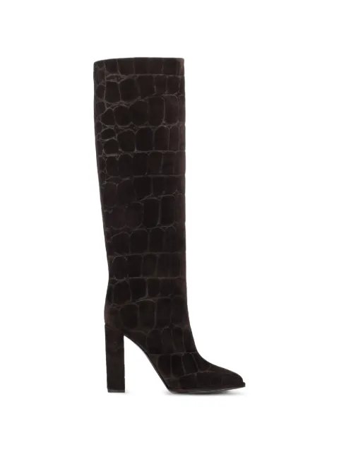 Le Silla Elsa suede boots Brown 7074T100R3PPNAE