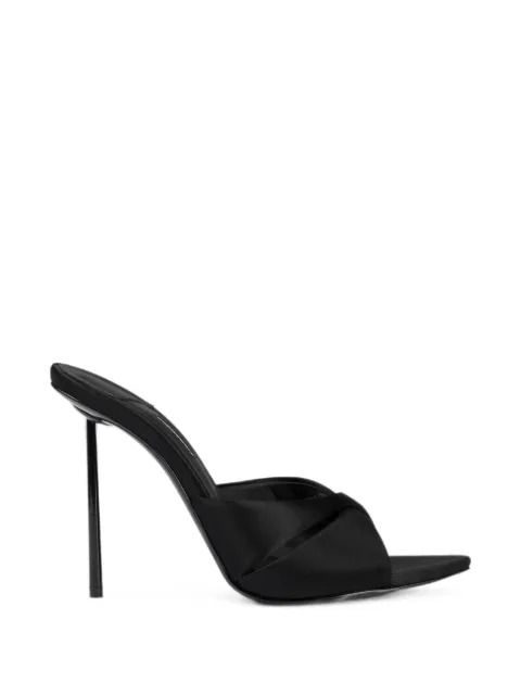 Le Silla Shirley twist-detail sandals Black 6621F100BXPPSME