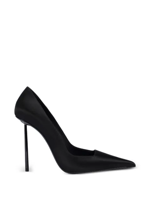Le Silla Amelia satin pumps Black 6102E100BXPPSME
