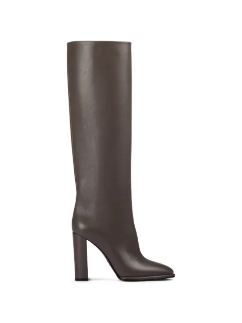 Le Silla Elsa leather boots Brown 7074T100R3PPGLO