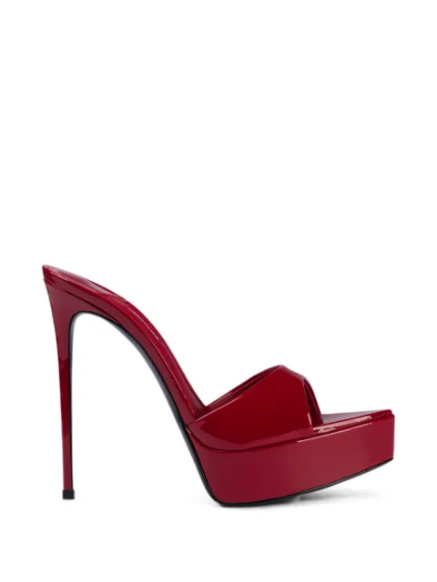 Le Silla Uma platform sandals Red 2888F100RCPPGSL
