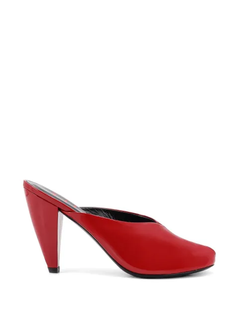 Jude Paw patent leather mules Red SS26HO008RD001CL017RED