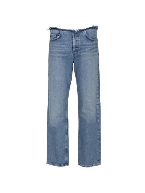 AGOLDE frayed jeans Blue A3291141