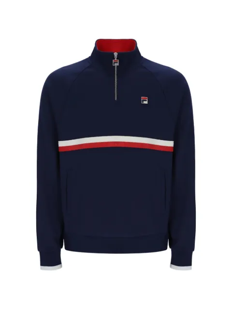 Fila Rolando logo-patch sweatshirt Blue SS26MH059