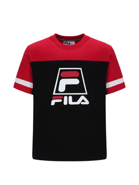 Fila Damon logo-print T-shirt Black SS26MH057
