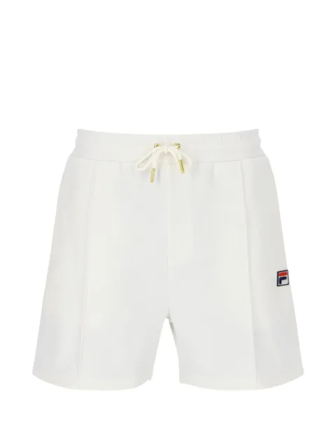 Fila Eusebio logo-patch drawstring track shorts White SS26MH016