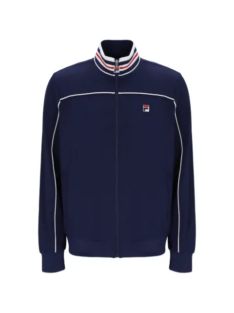 Fila Federico striped-collar track jacket Blue SS26MH007