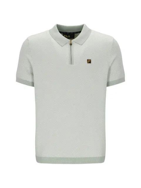 Fila Marty zip-fastening polo shirt Green SS26MG021