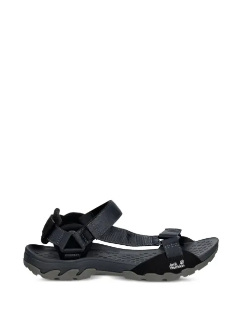JACK WOLFSKIN Ridge touch-strap sandals Black A65589