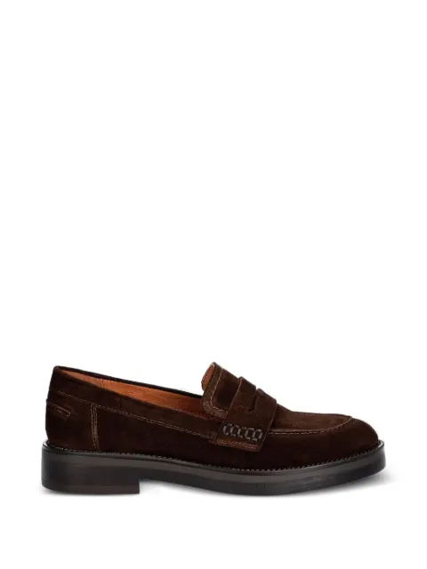 JONAK PARIS Mirna suede slip-on loafers Brown 3200381