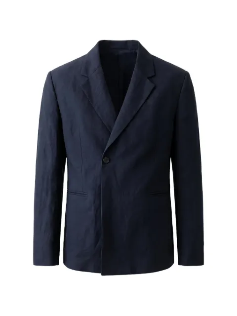Jacquemus Melo single-breasted blazer Blue JAM00111AW00737