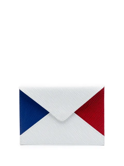 Louis Vuitton Pre-Owned 2010-2026 Epi Tricolor Kirigami Envelope clutch bag White X1MF3A143UIW8IDP