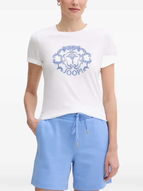 Joop! Tulya rhinestone-embellished T-shirt White 30102074