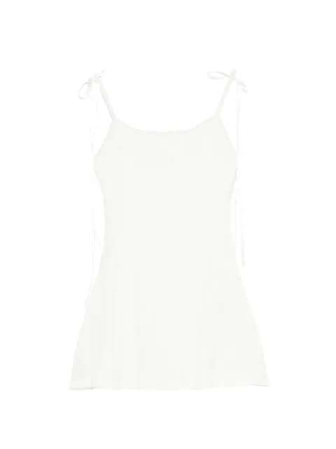 5PENING jacquarded swimsuit White W22503010203
