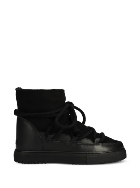 Inuikii Classic rope-lace ankle boots Black 65202