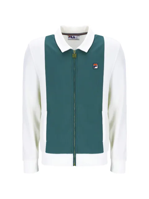 Fila Tommaso logo-patch jacket White SS26MH015130