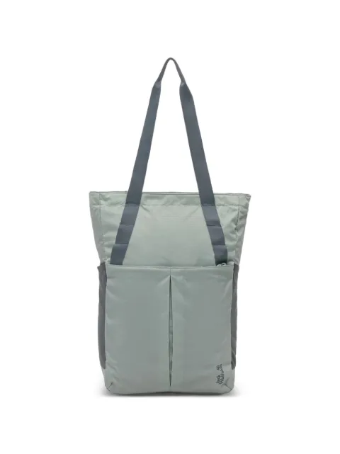 JACK WOLFSKIN Zoya logo-print panelled backpack Green A65732