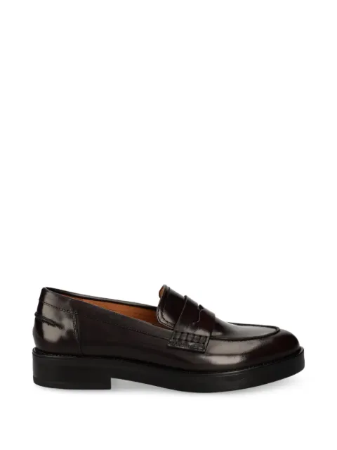 JONAK PARIS Mirna polished-finish penny loafers Red 3500119