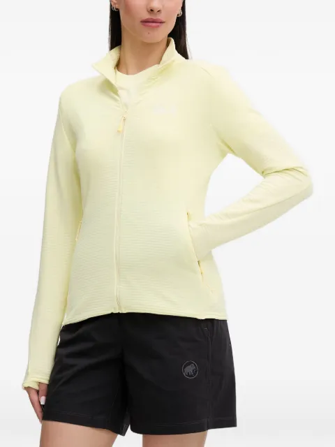 JACK WOLFSKIN Litestride zip-up sweatshirt Yellow A65841