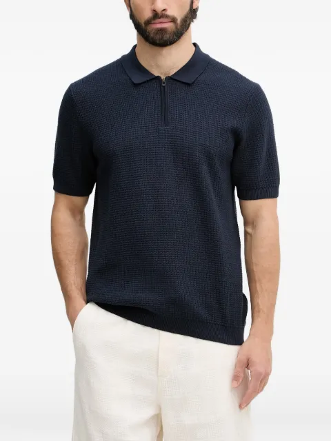 Joop! Vascor knitted polo shirt Blue 30101508