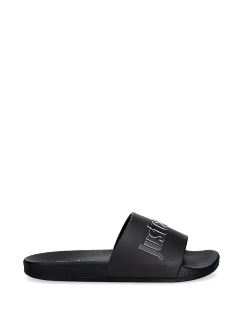 Just Cavalli logo-embossed slides Black 80RA3SZ1ZSE50899