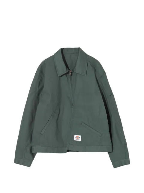 Undercover x Dickies zip-up bomber jacket Green UC1F4205